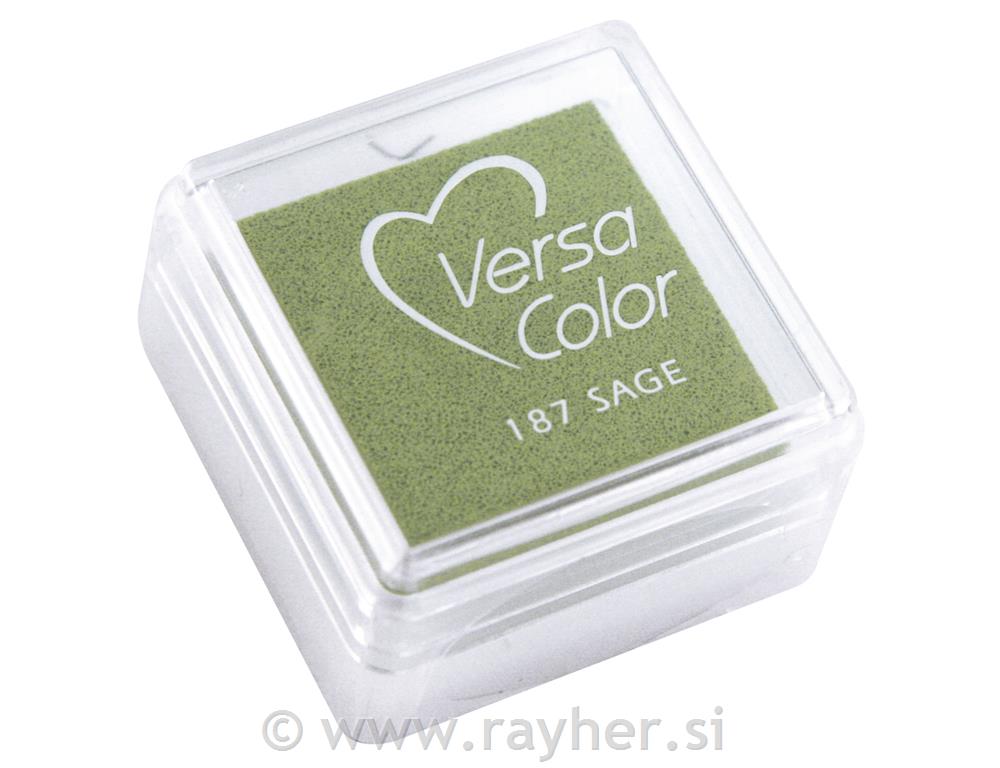 Jastučić za pečat "Versacolor", menta zelena, 2,5x2,5 cm