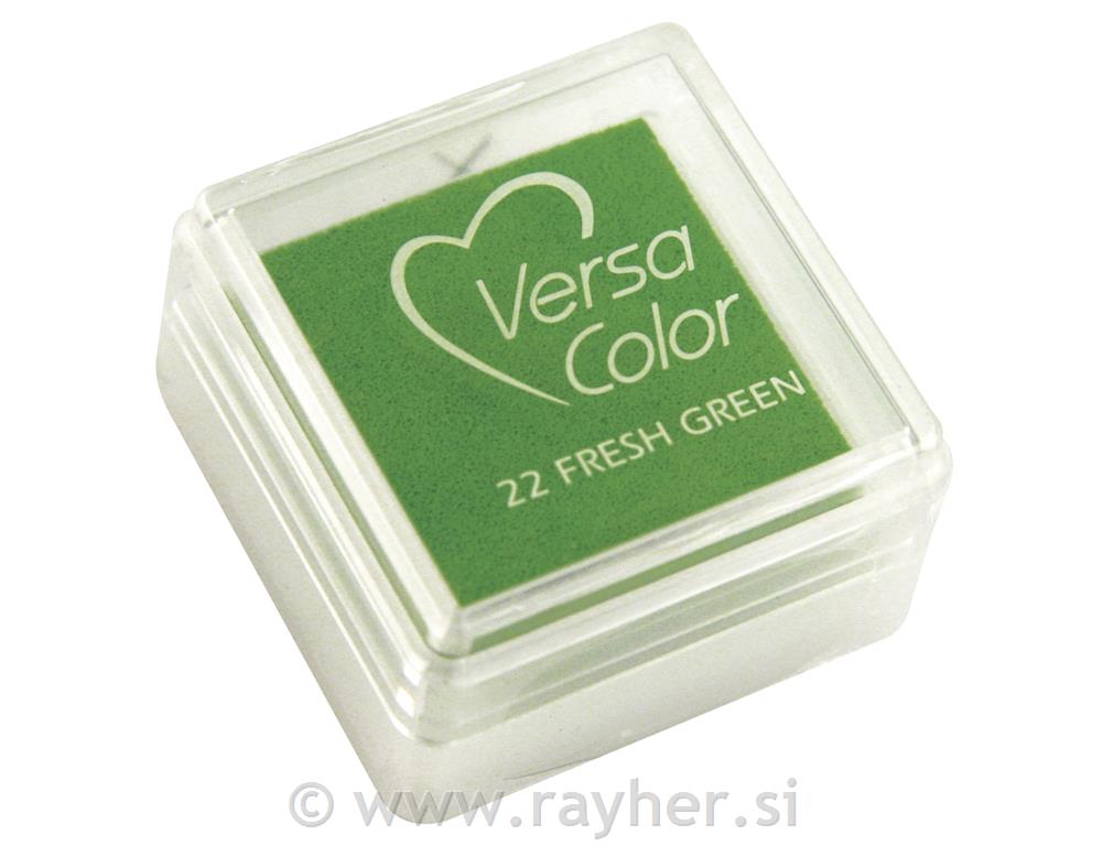 Jastučić za pečat "Versacolor", trava zelena, 2,5x2,5 cm