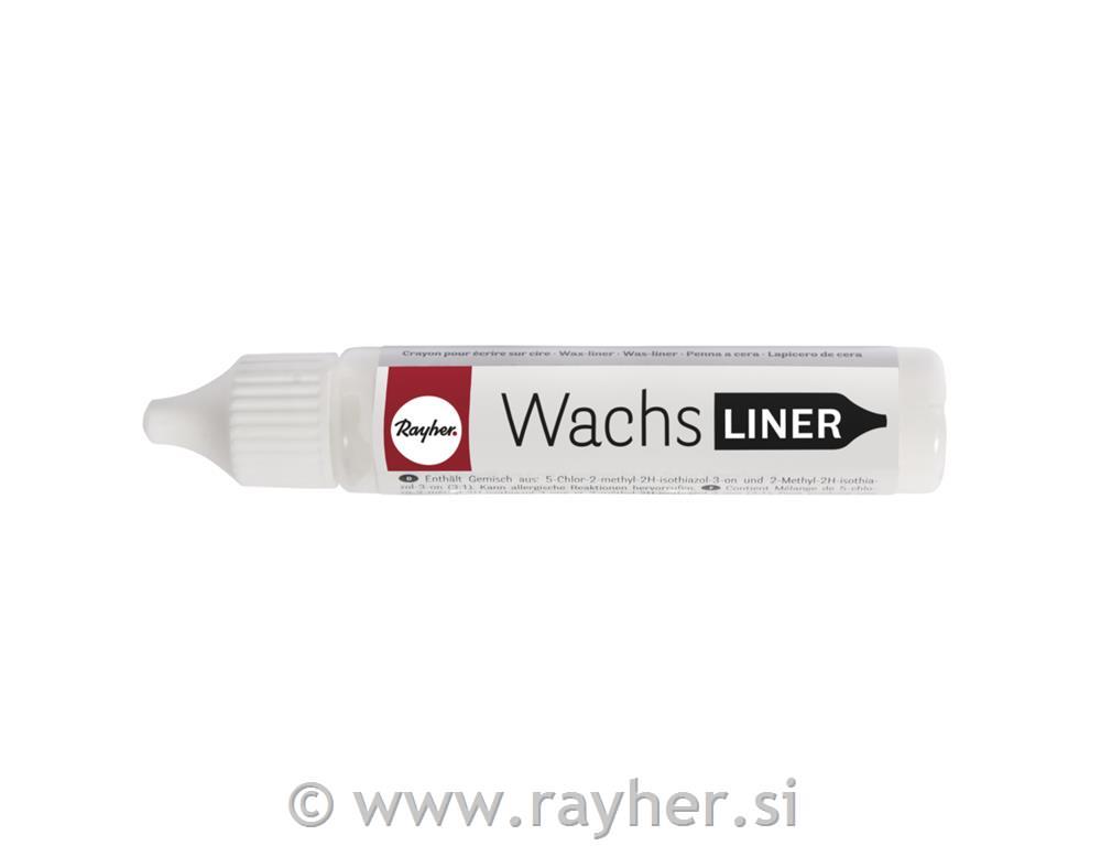 Tekući vosak u olovci "Wax-liner", 30 ml, bijela