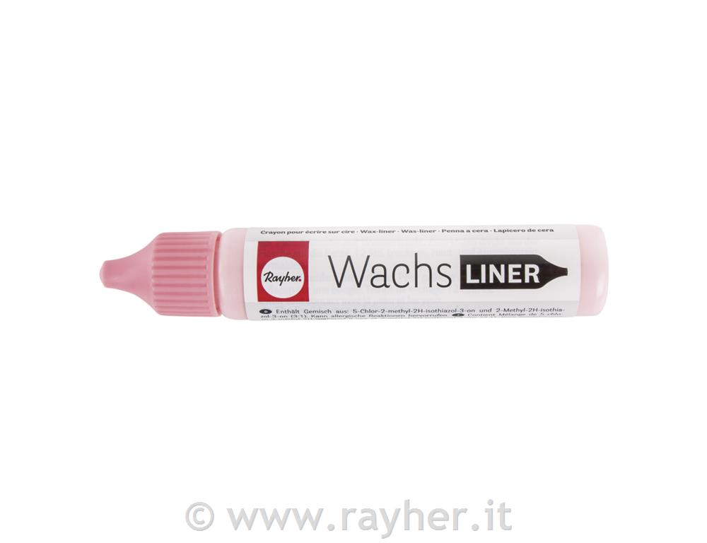 Tekoči vosek v pisalu "Wax-liner", 30 ml, sv.roza