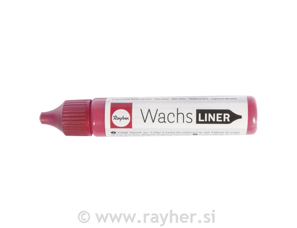 Tekući vosak u olovci "Wax-liner", 30 ml, crvena