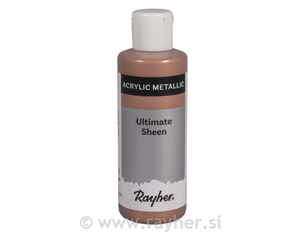 Akrilna boja Ultimate Sheen, briljantnabronca, metalik, 80 ml