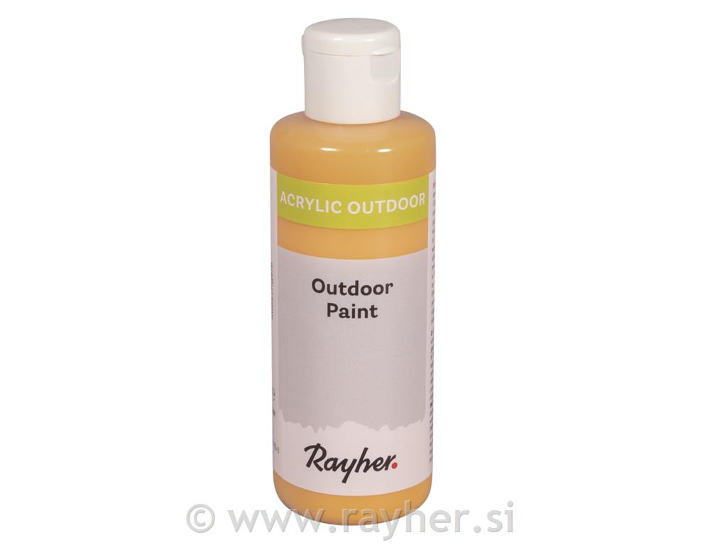 Akrilna boja Outdoor, indijsko žuta, 80ml