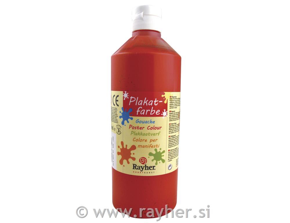 Rayher tempera, svijetlo crvena, 500 ml