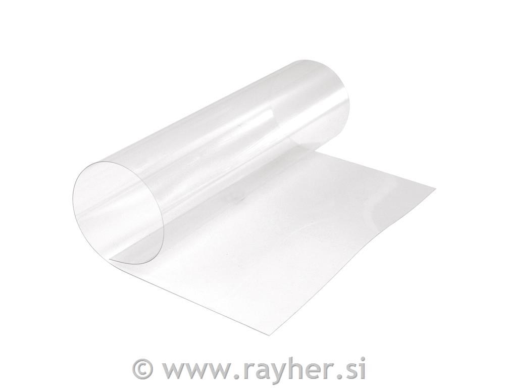 Transparentna folija, PVC, 0,4 mm, 50x70 cm