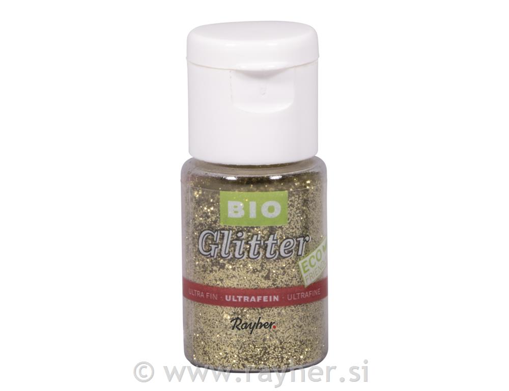 Glitter biorazgradiv, ultra-fine, zlato