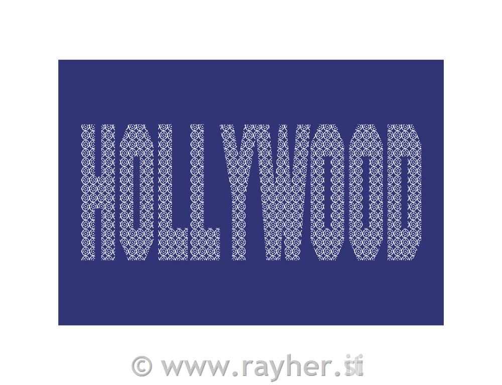 Stencil, Hollywood, DIN A3, 1 stencil +