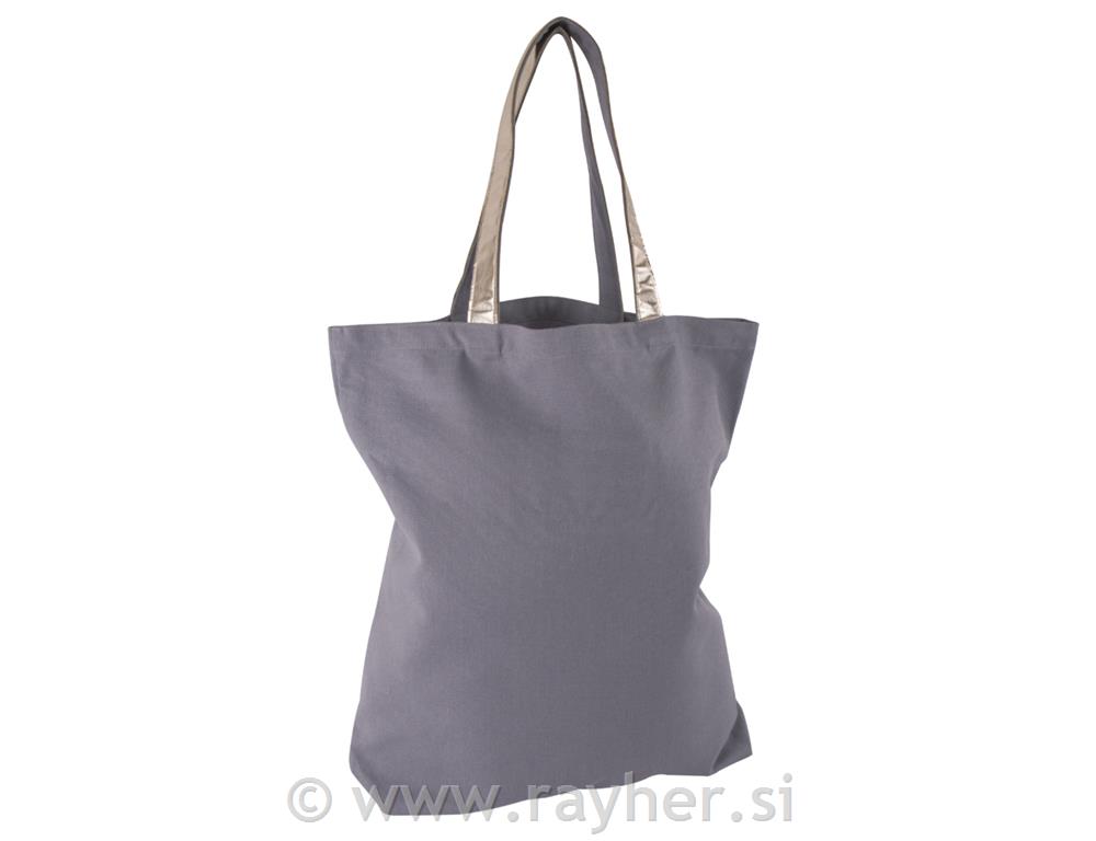 Vrećica za kupovinu Fashion Shopper, siva, 46x46cm, 330g / m2