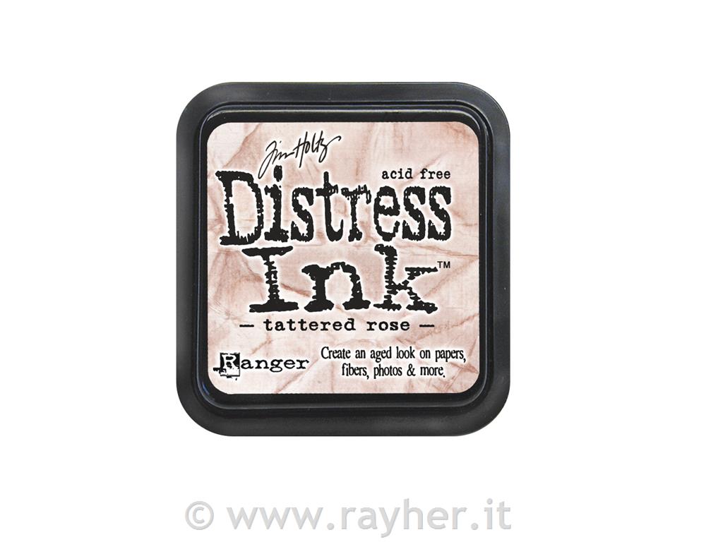 Tinta za pečate Distress Ink, "TatteredRose"