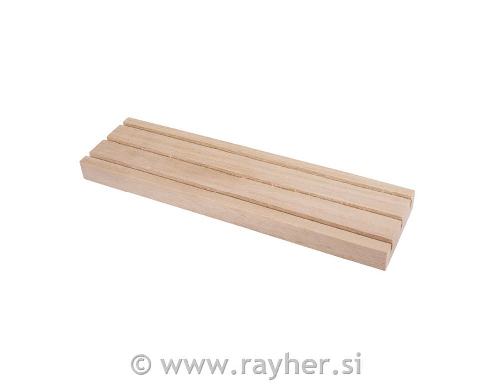 Wooden holder with slots, FSC 100%