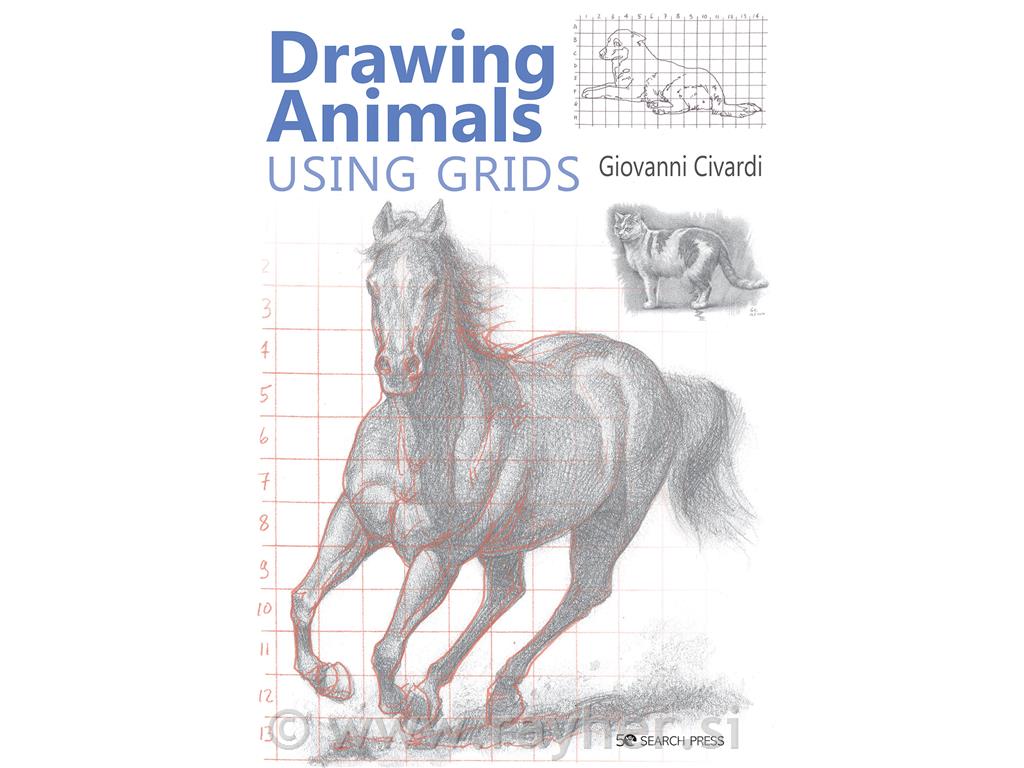 Knjiga Drawing Animals Using Grids