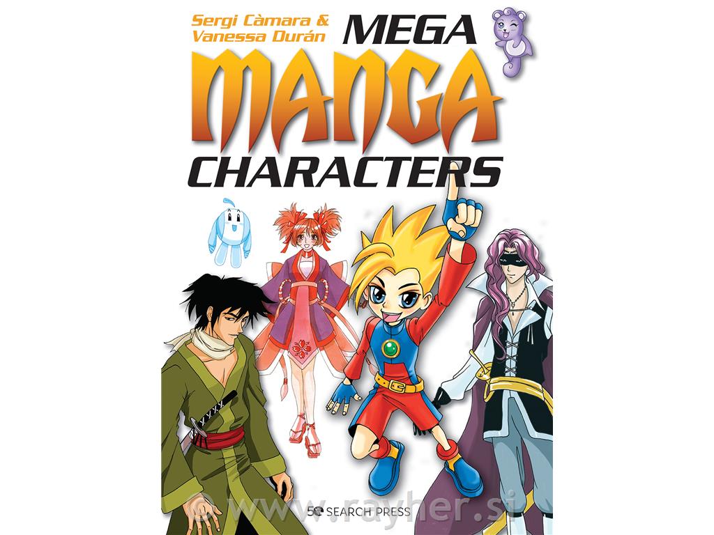 Knjiga Mega Manga Characters