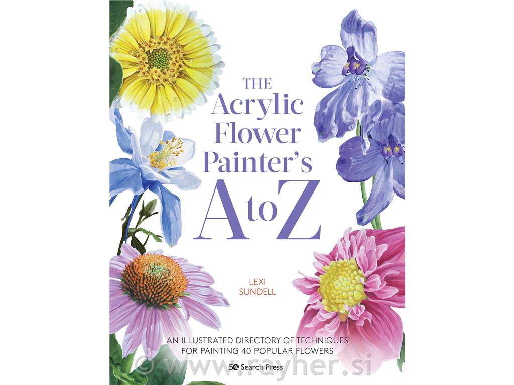 Knjiga Acrylic Flower Painter's A to Z