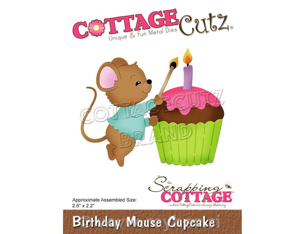 Nastavak CottageCutz,Birthday Mouse Cupc