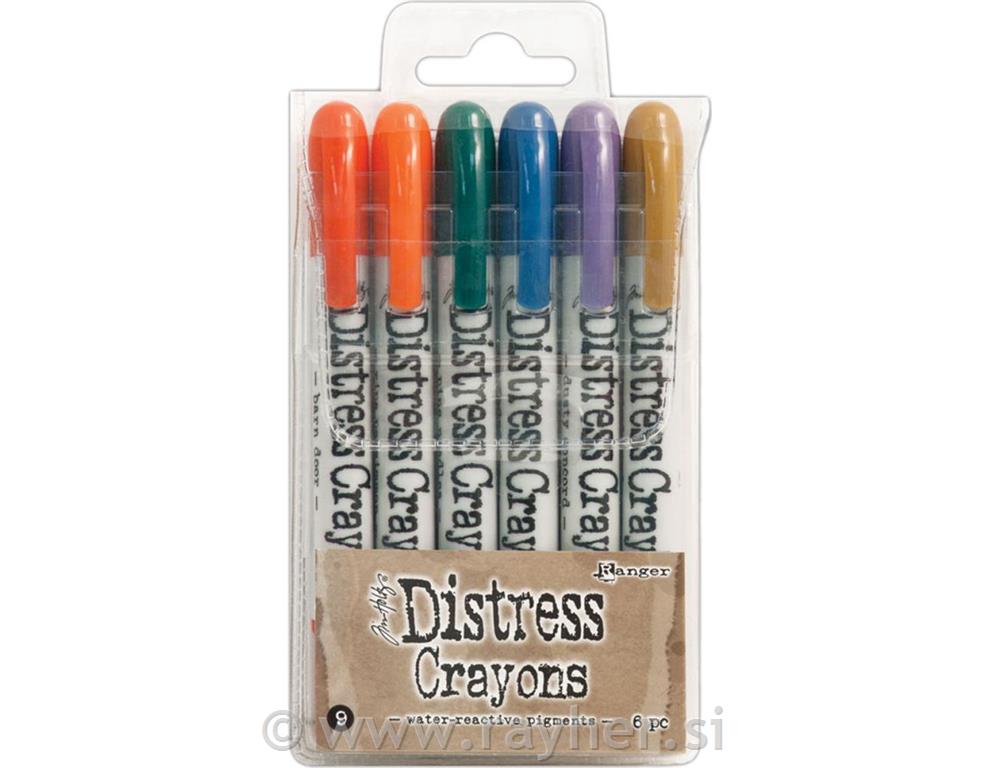 DISTRESS CRAYON, SET "9"