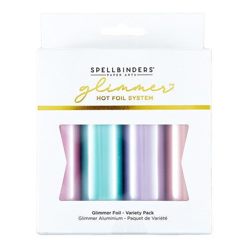 Glimmer Foil, set 4, Satin Pastel