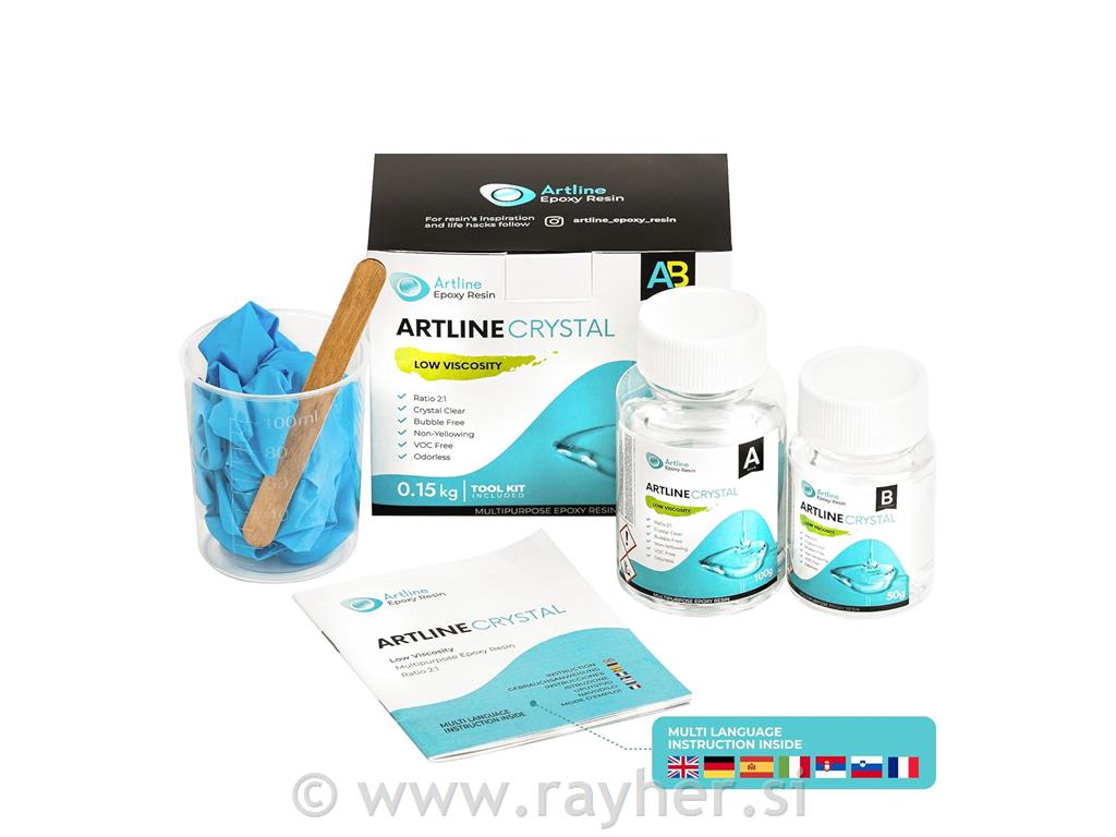 Epoxy Resin Artline, low vs, 0,15kg