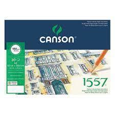 Blok za crtanje Canson 1557 A2 180 g, 30