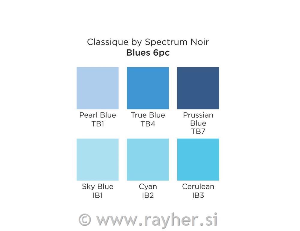 Flomasteri Spectrum Noir , set 6