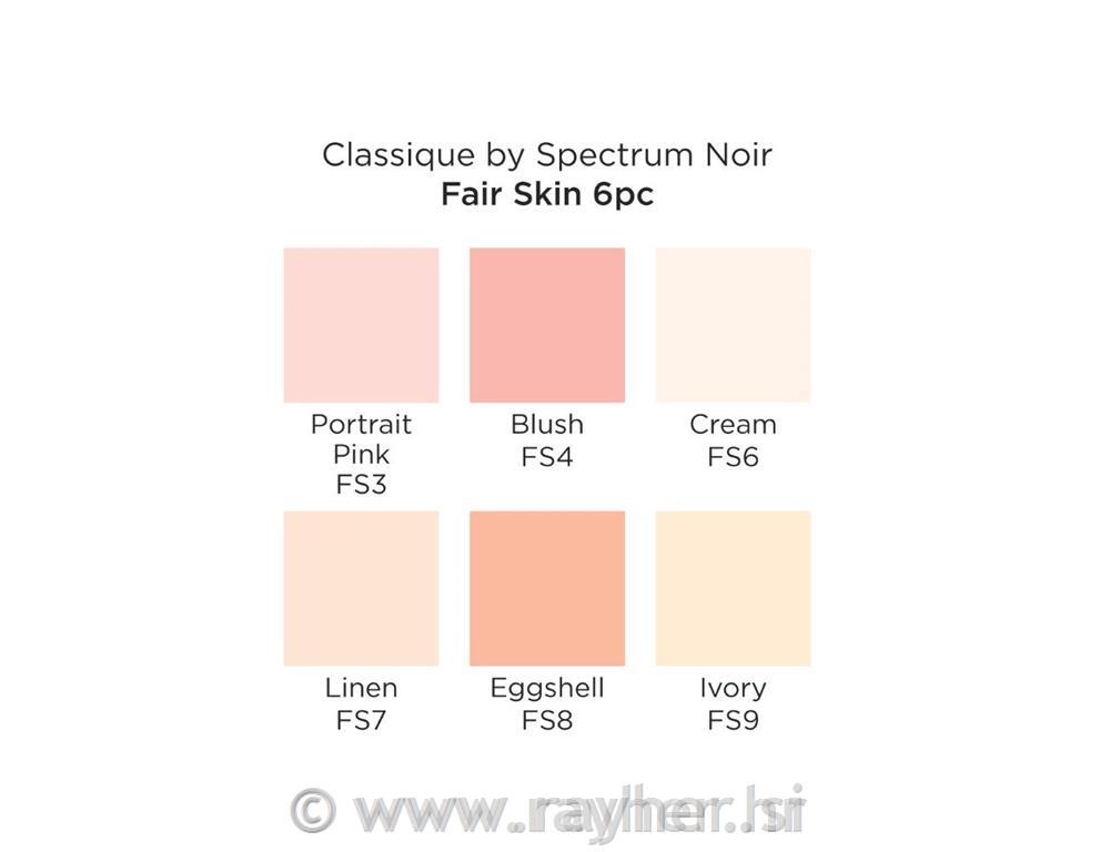 Flomasteri Spectrum Noir , set 6