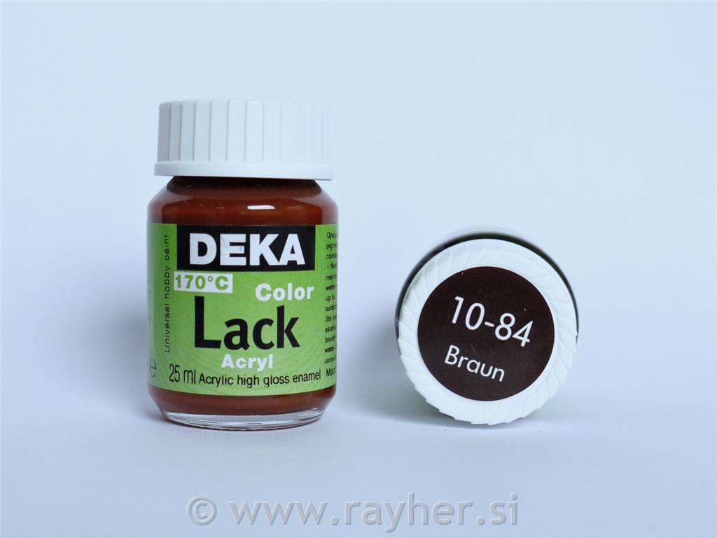 DEKA ColorLack 25 ml smeđa