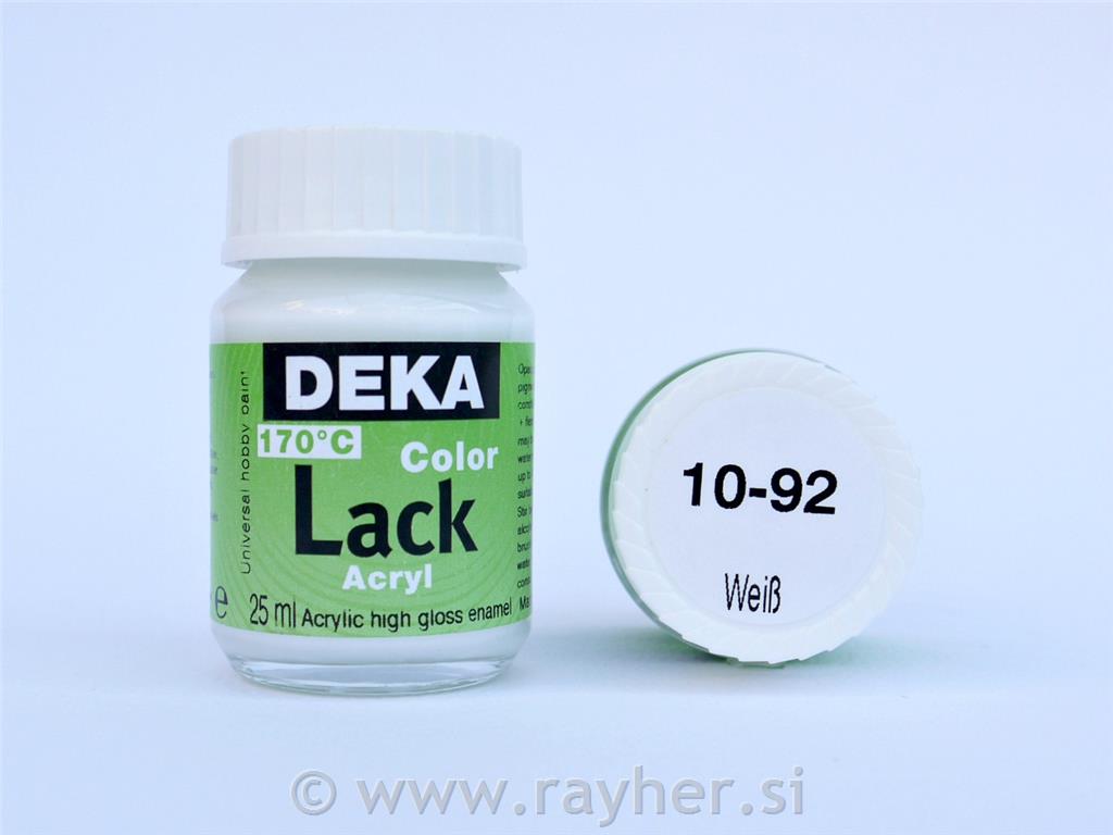 DEKA ColorLack 25 ml bijela