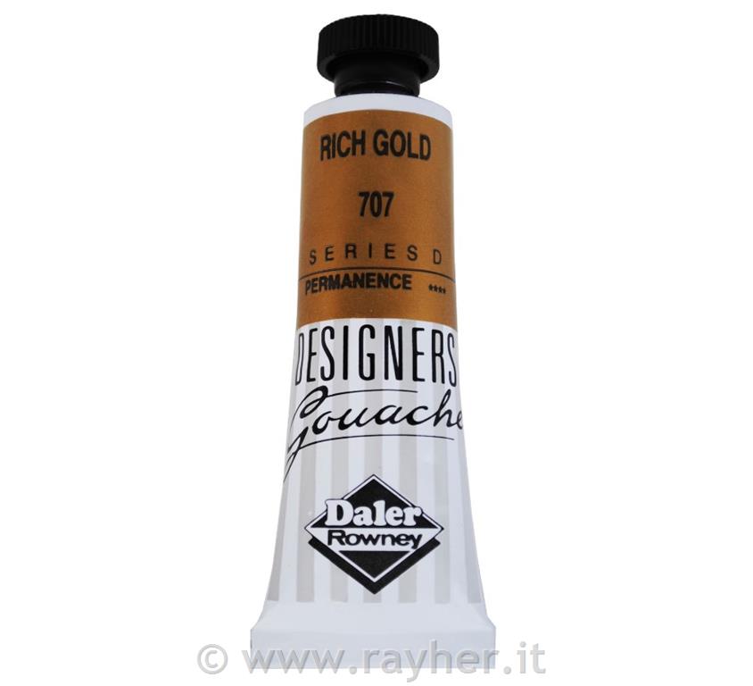 Designers Gouache 15ml Rich Gold