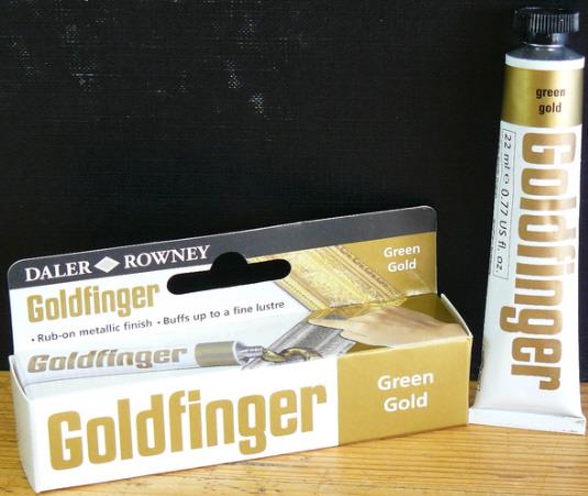 Pozlata Goldfinger, 22 ml, zeleno zlato