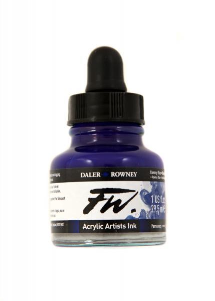 Tuš FW Artists 29.5ml, Rowney Blue