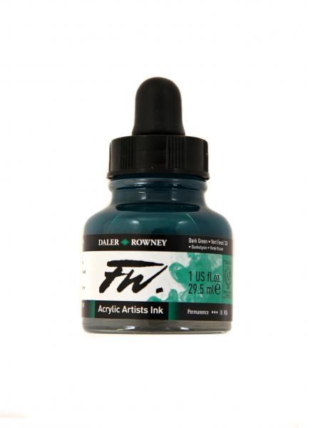 Tuš FW Artists 29.5ml, Dark Green