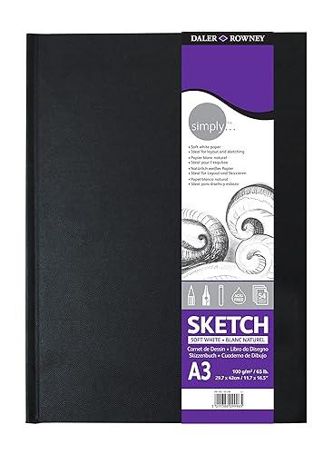 Simply Sketch A3 Soft White 100 g54 papira