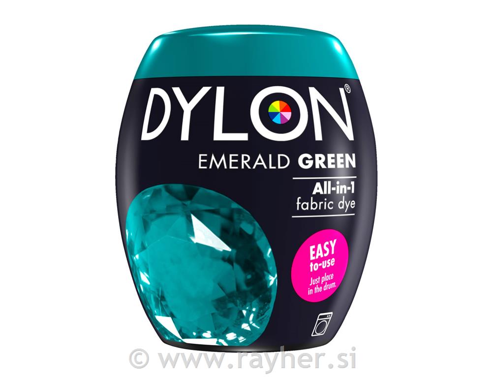 Dylon boja za tekstil, za bojanje u perilici rublja, Emerald Green