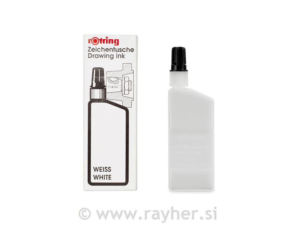 Tuš Rotring Isograph 23 ml, bijeli