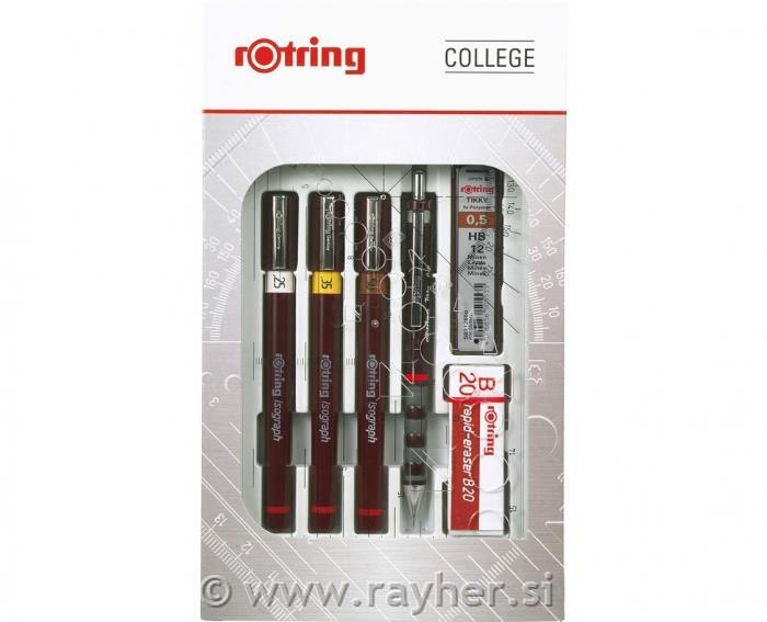 Set Rotring College (0,25; 0,35: 0,5)