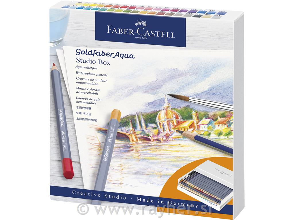 Goldfaber Aqua Studio setpapir, akv. bojice, kist, flomaster