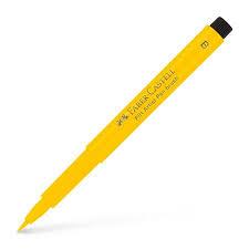 PITT artist pen B 107 cdm yellow