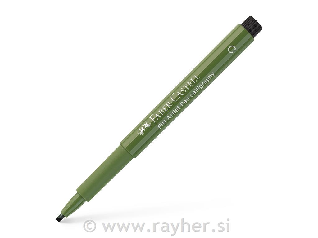 PITT artist pen C 574 chr.green opaque