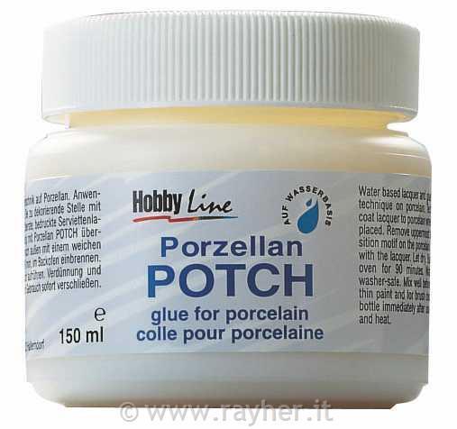 HOBBY LINE Porcelain potch decopage glue