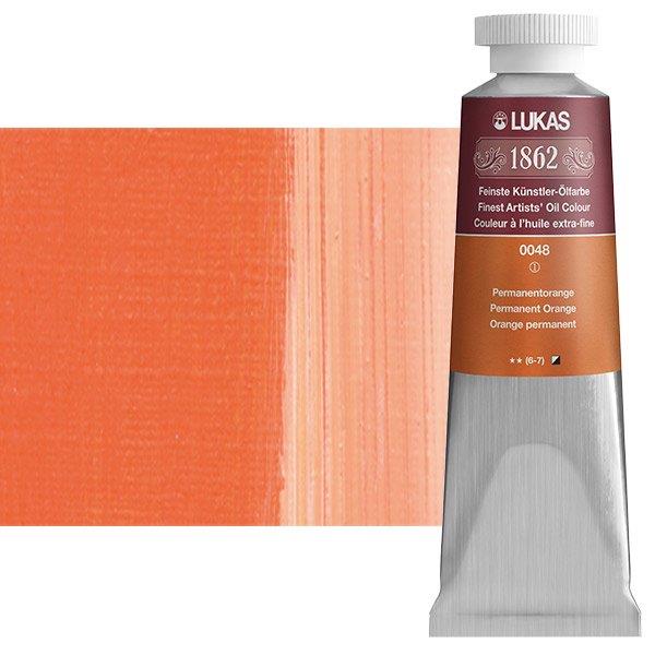 Lukas 1862 PRO uljana boja 37 mlPermanent Orange