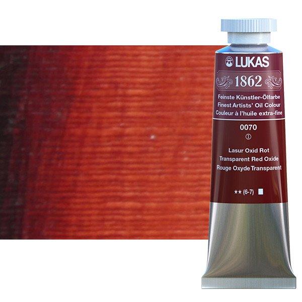 Lukas 1862 PRO uljana boja 37 mlTransparent Red Oxide