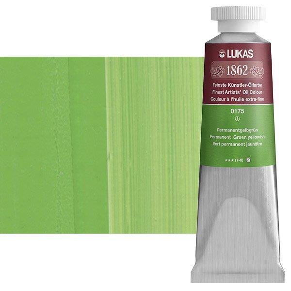 Lukas 1862 PRO uljana boja 37 mlPermanent Green Yellowish