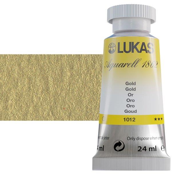 Lukas 1862 PRO akvarel boja 24 mlGold