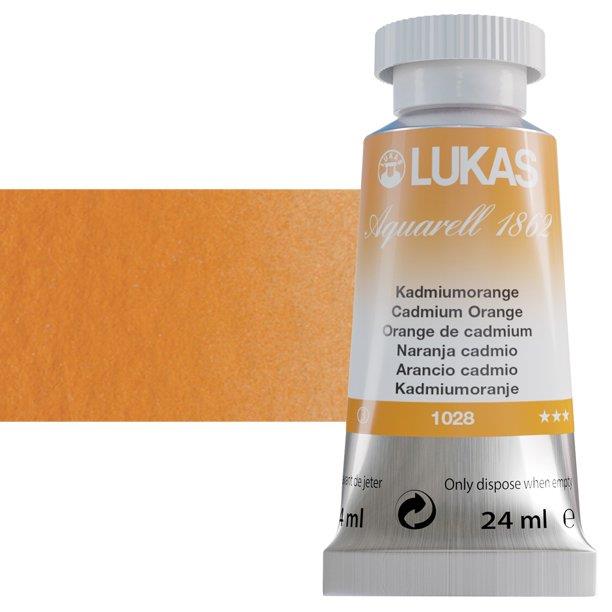 Lukas 1862 PRO akvarel boja 24 mlCadmium Orange