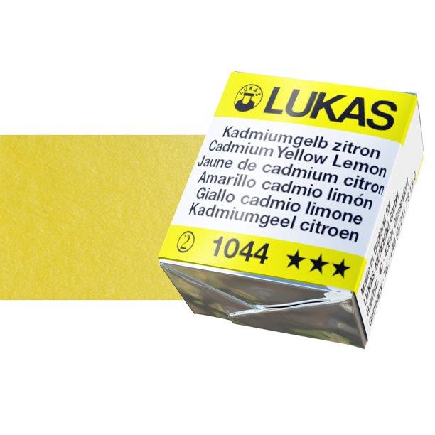 Lukas 1862 PRO akvarel boja u kockiCadmium Yellow Yellow