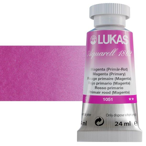 Lukas 1862 PRO akvarel boja 24 mlMagenta (Primary)