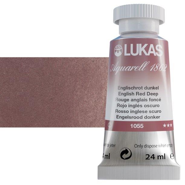 Lukas 1862 PRO akvarel boja 24 mlEnglish Red Deep