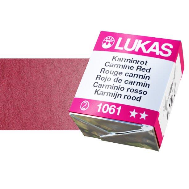 Lukas 1862 PRO akvarel boja u kockiCarmine Red