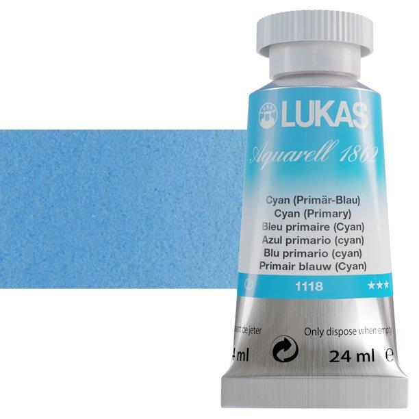 Lukas 1862 PRO akvarel boja 24 mlCyan Blue (Primary)