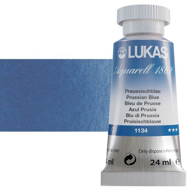 Lukas 1862 PRO akvarel boja 24 mlPrussian Blue