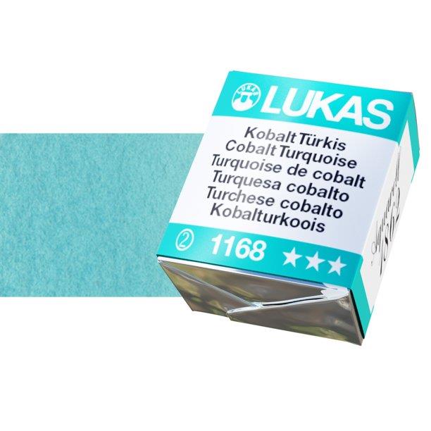 Lukas 1862 PRO akvarel boja u kockiCobalt Turquoise